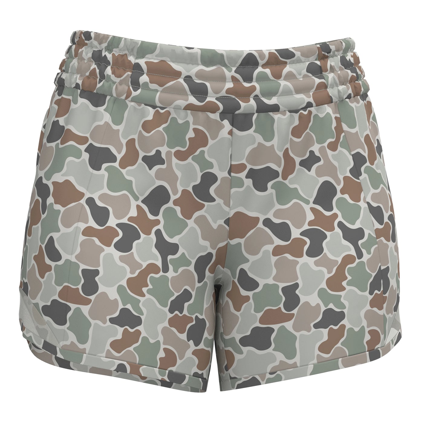 Local Girl Vista Shorts - Forest Camo Flora