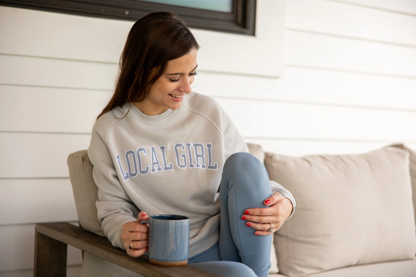 Local Girl Cotton Crewneck