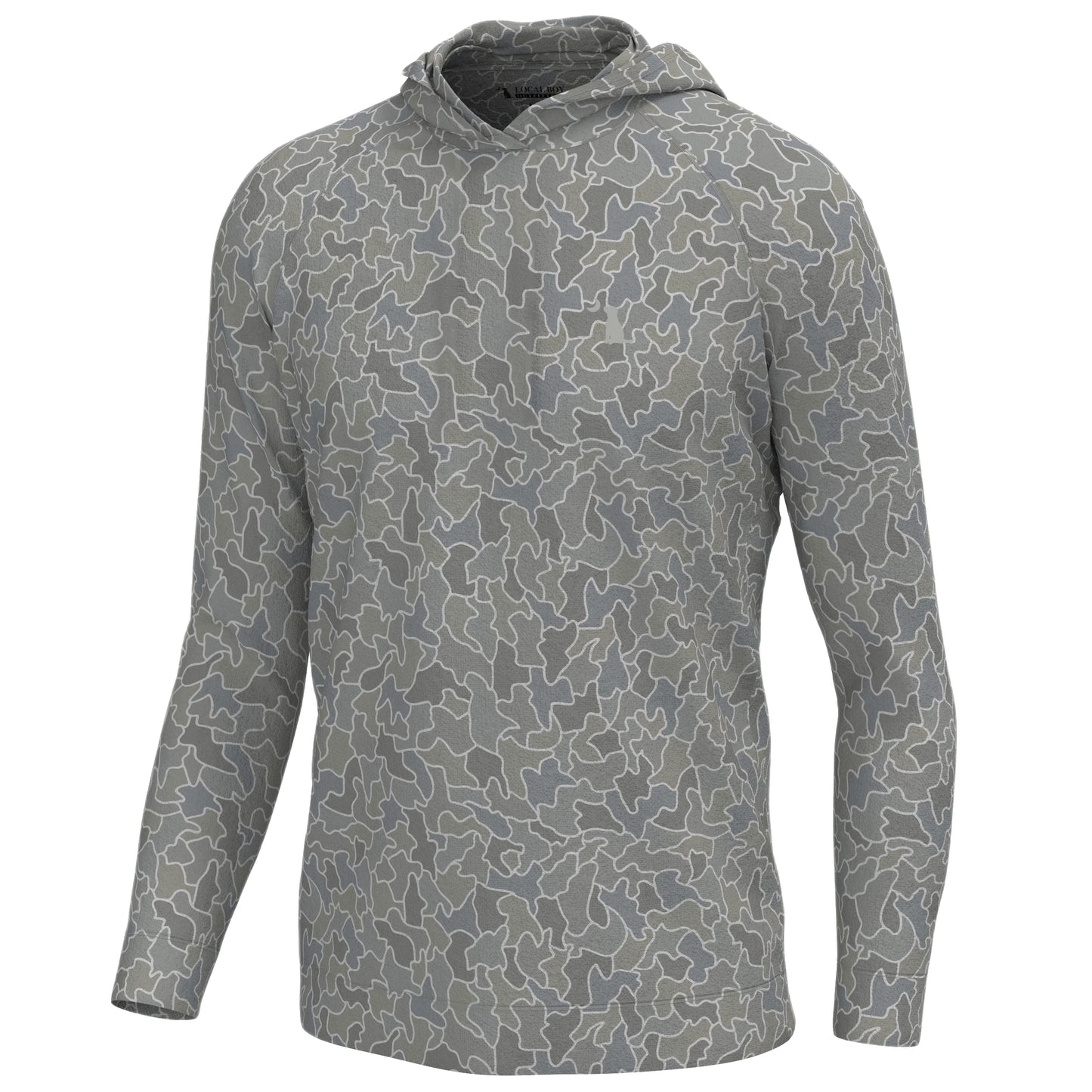 Cobblestone Gray Hemlock Hoodie - YOUTH