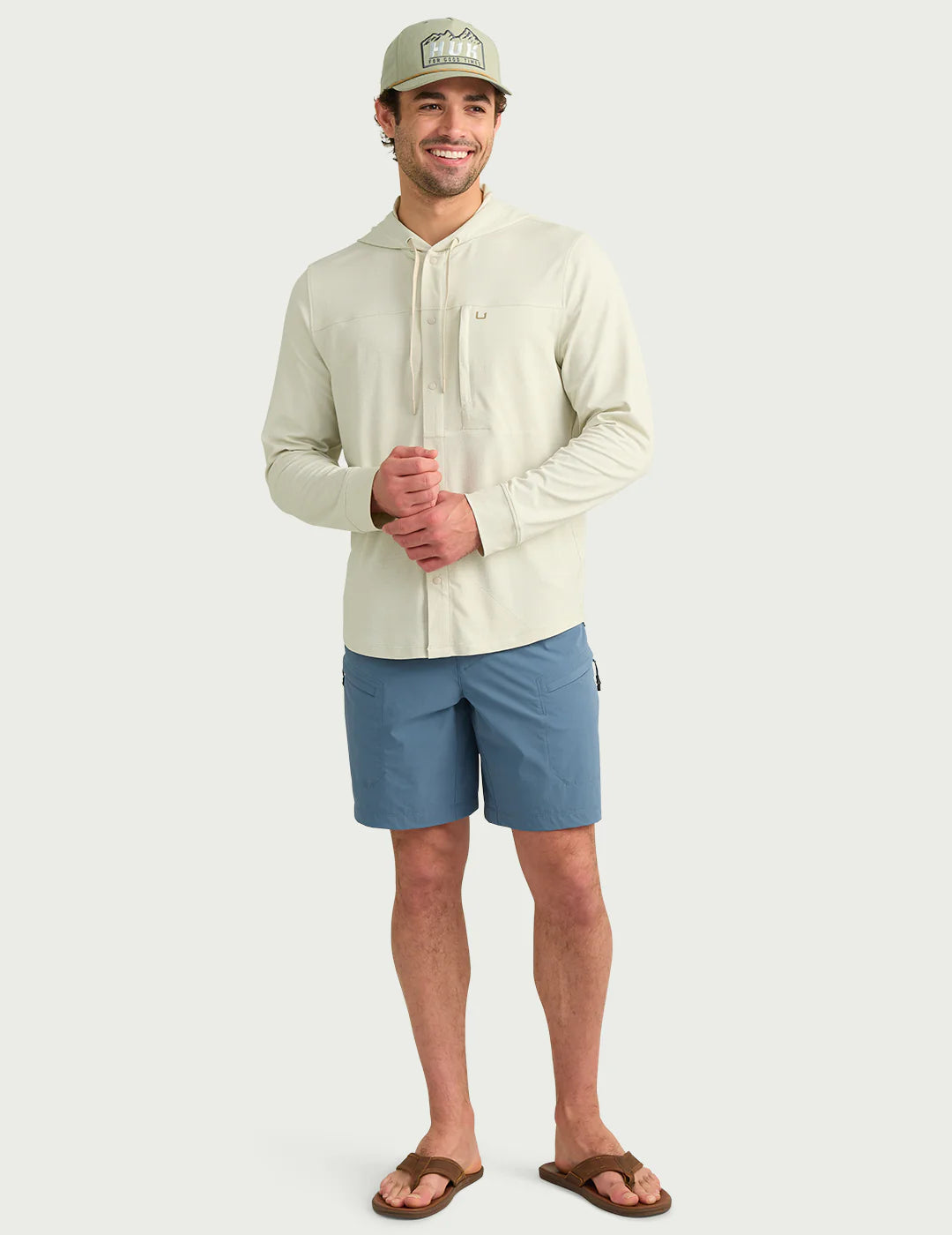 Watershield Fishing Shorts - Stormy Blue