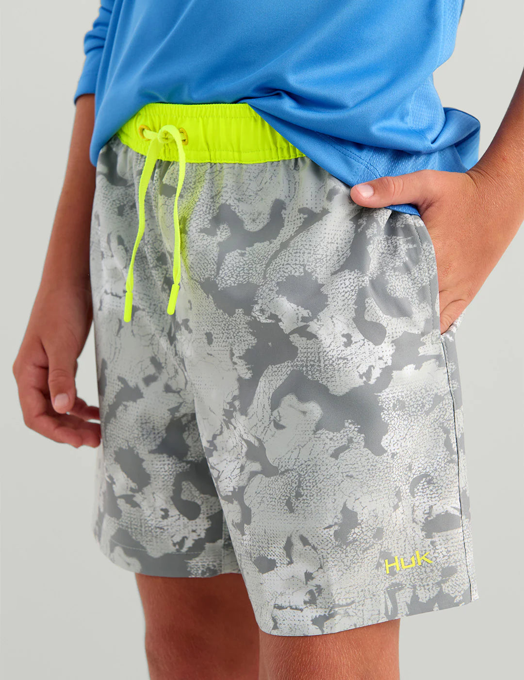 Youth KC Pursuit Volley Shorts - Sharkskin