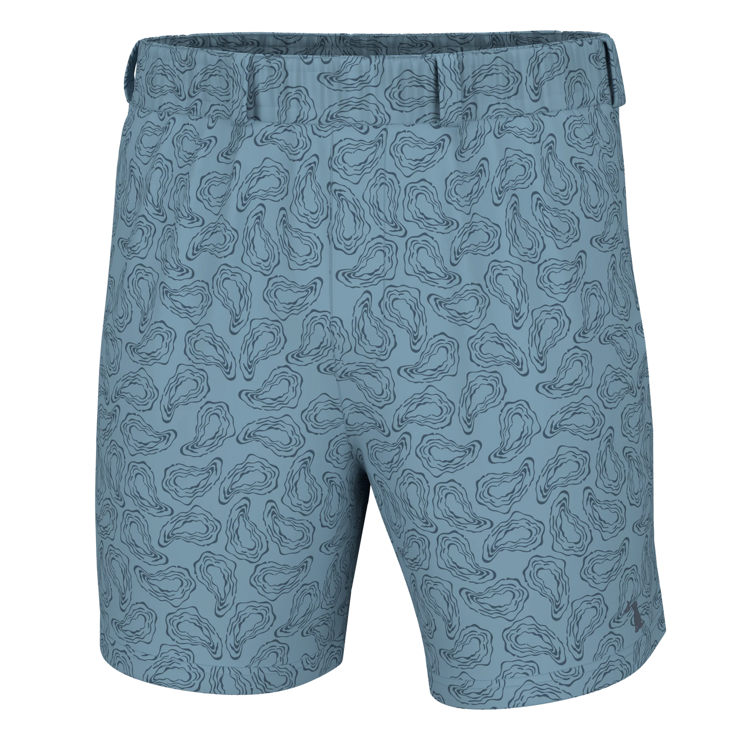 Light Blue Oyster Volley Shorts