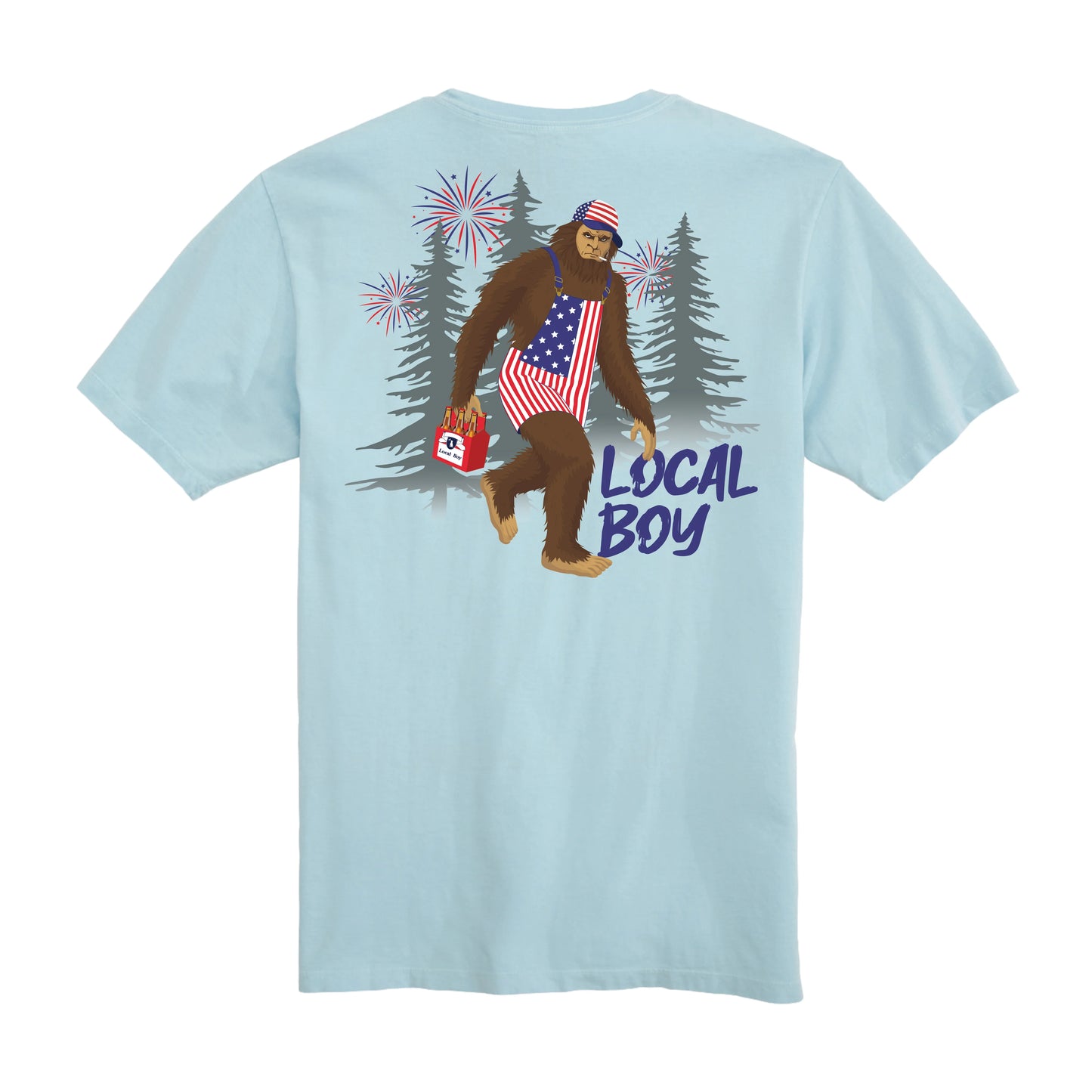 Patriotic Squatch Tee