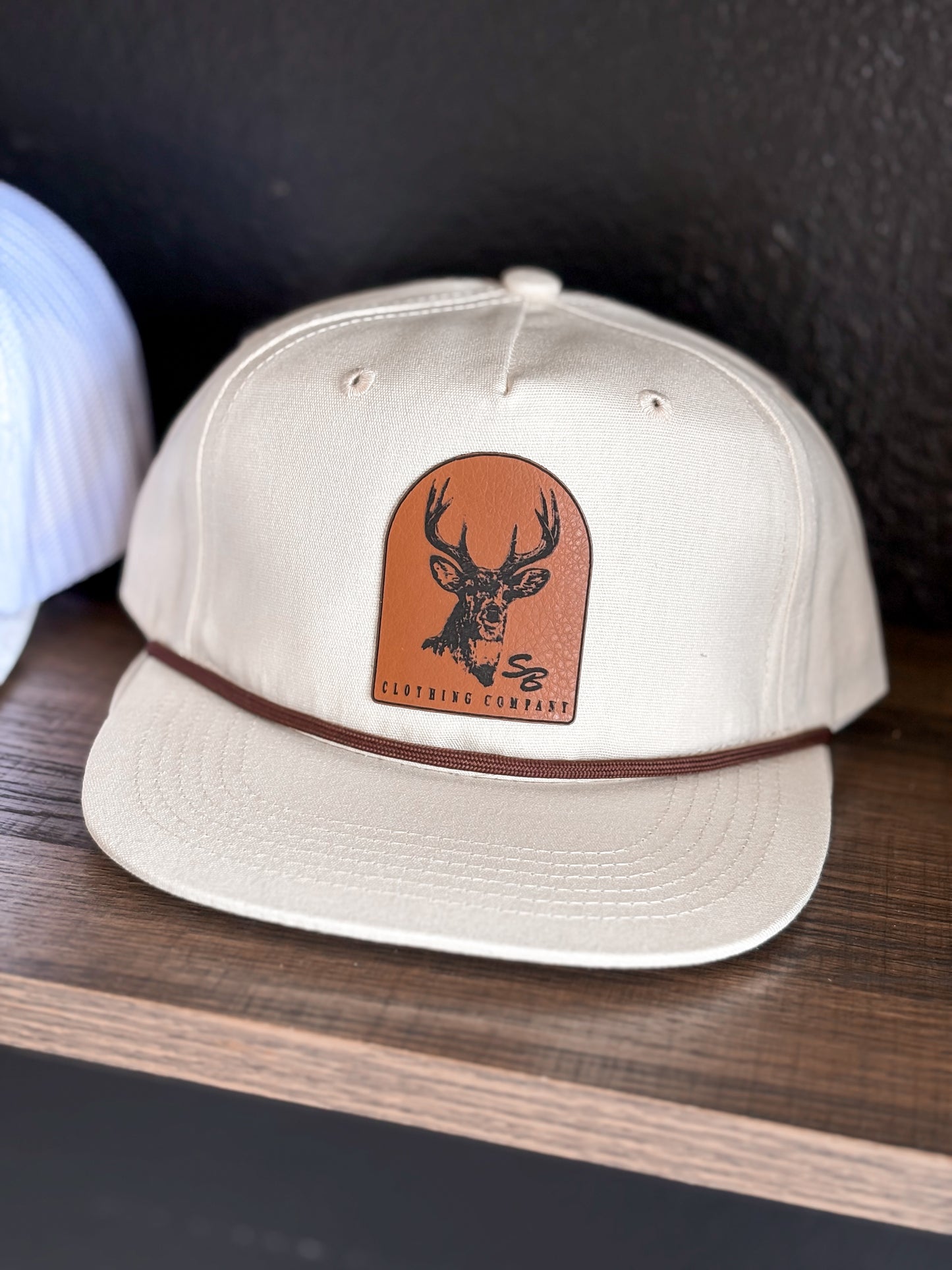 Buck Patch Hat - Cream