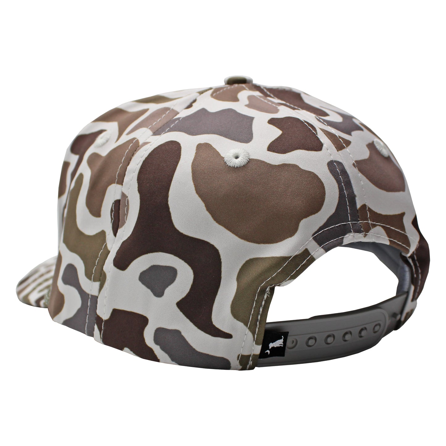 Leather Patch High Crown Rope Hat - YOUTH