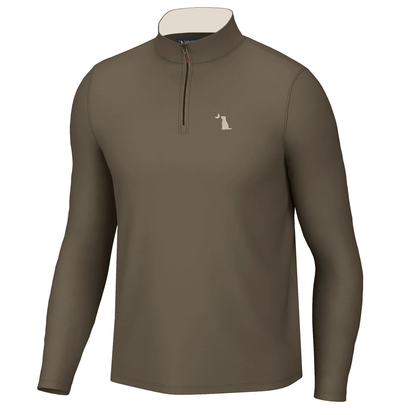 Bentley Quarter Zip - Brown