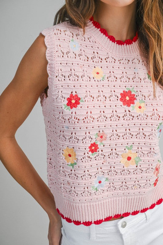 Savannah Crochet Top