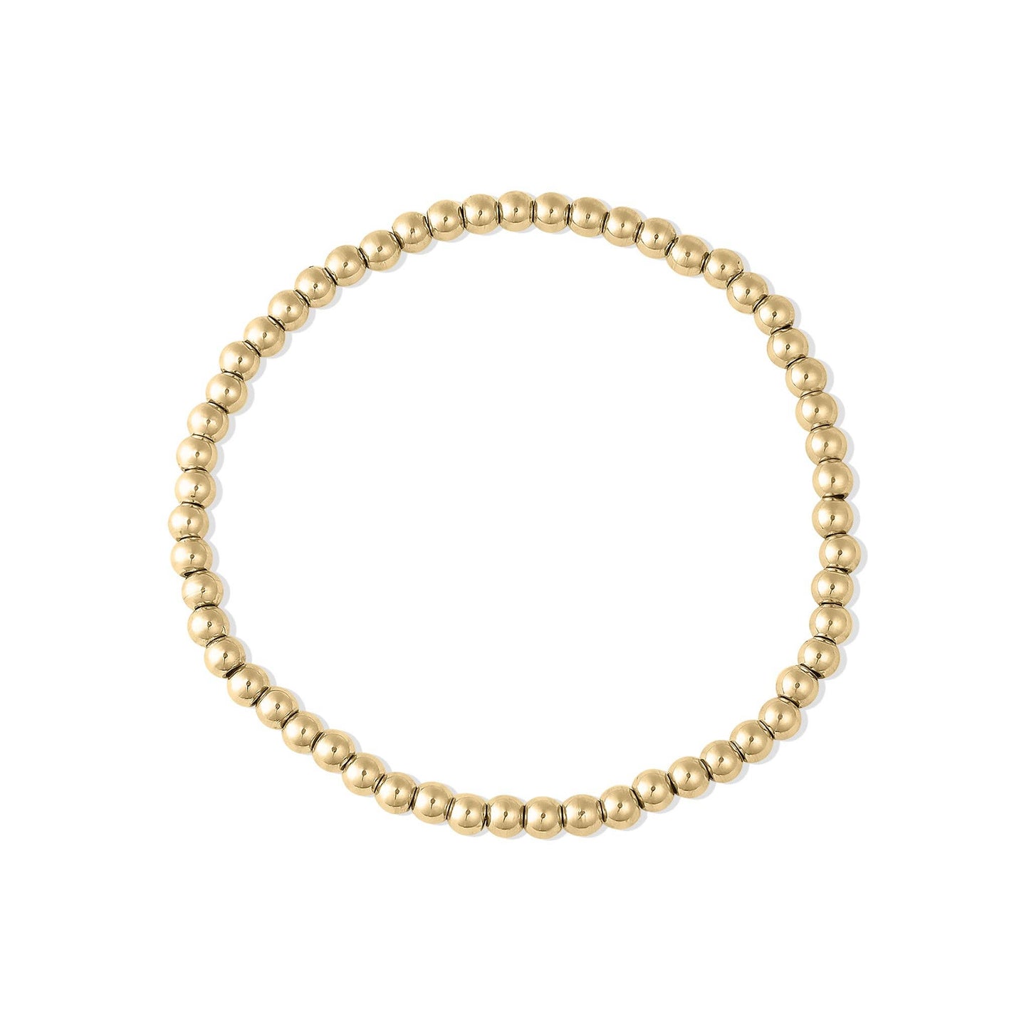 18kt Gold Filled Beaded Bracelet
