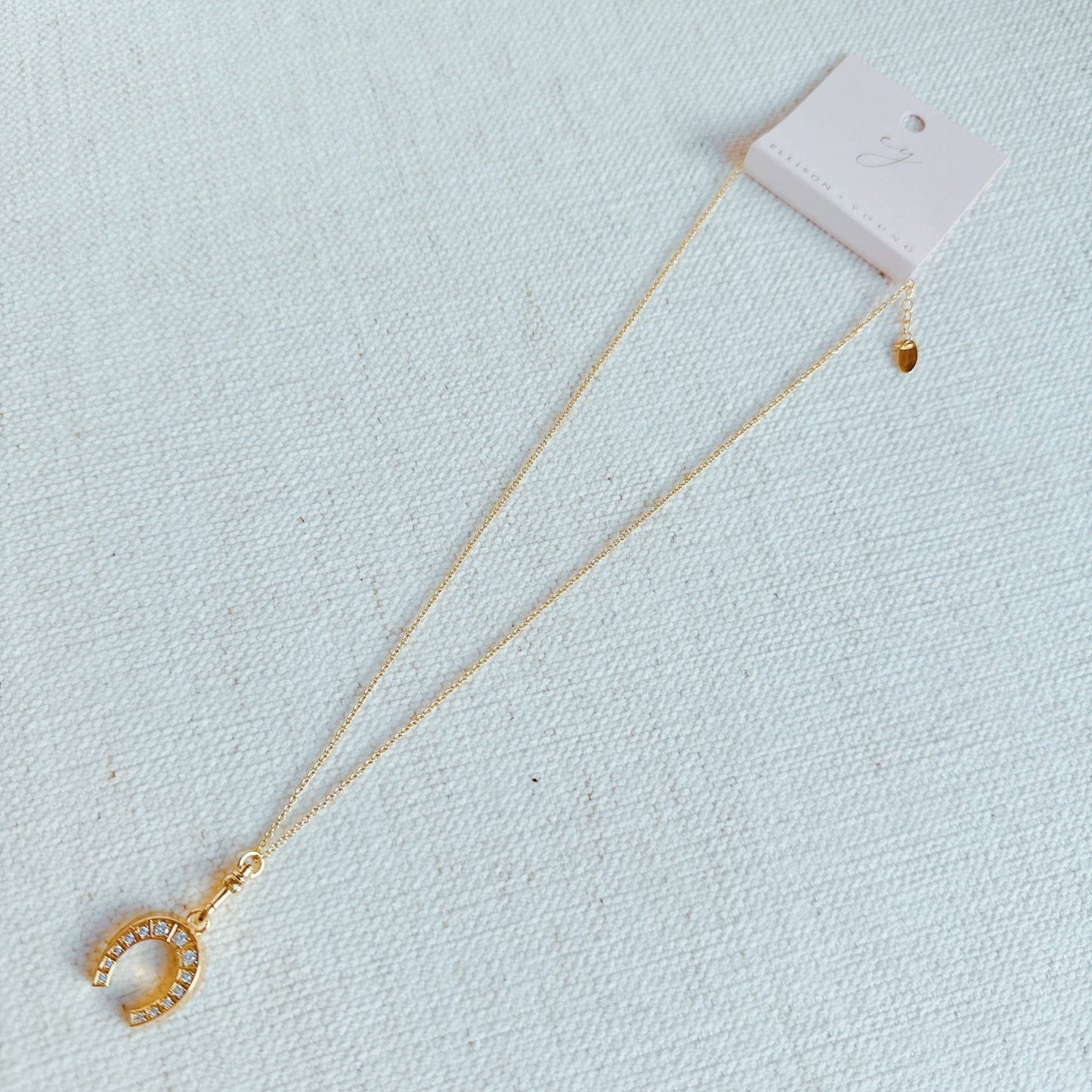 Horseshoe Pendant Necklace