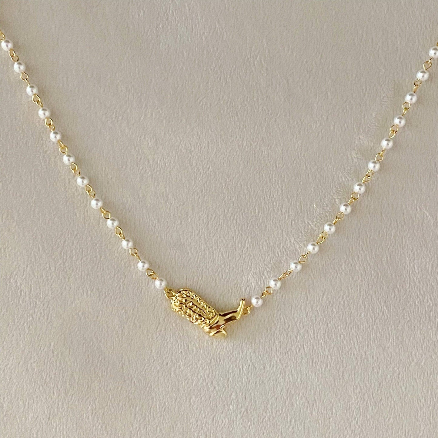 Roughrider Pearl Necklace