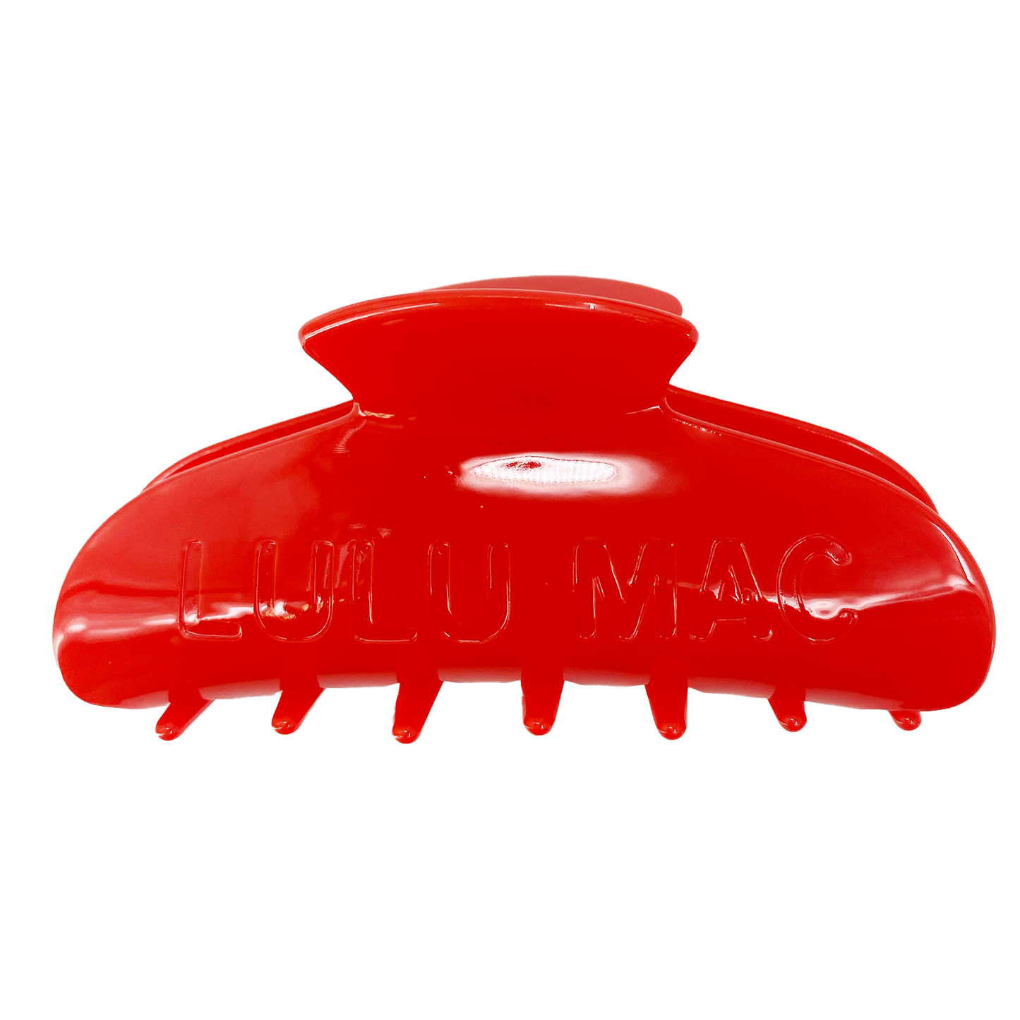LULU MAC HAIR CLIPS-Red
