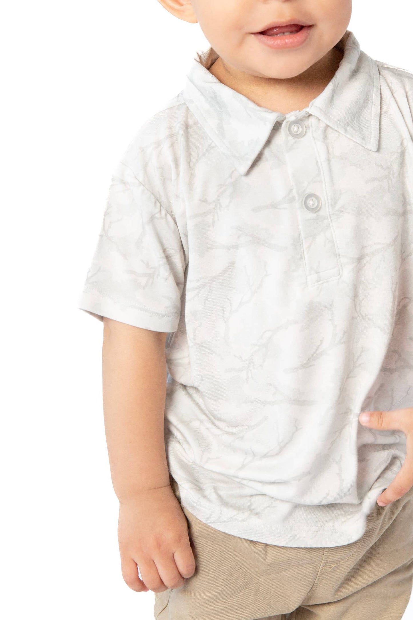 Driftwood Camo SS Polo Shirt