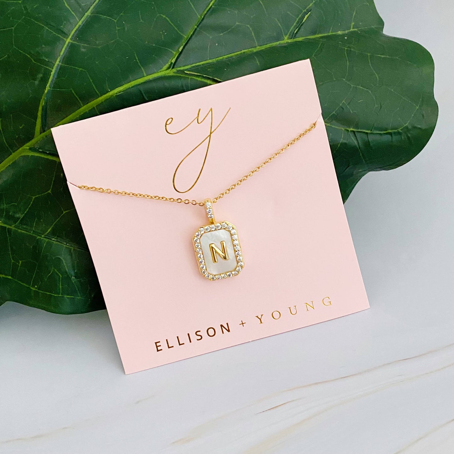 Initial Locket Necklace