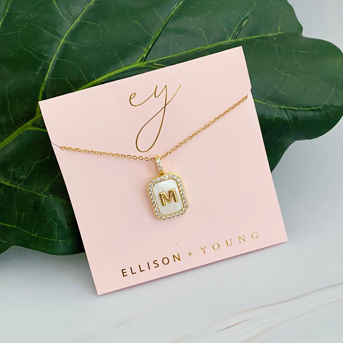 Initial Locket Necklace