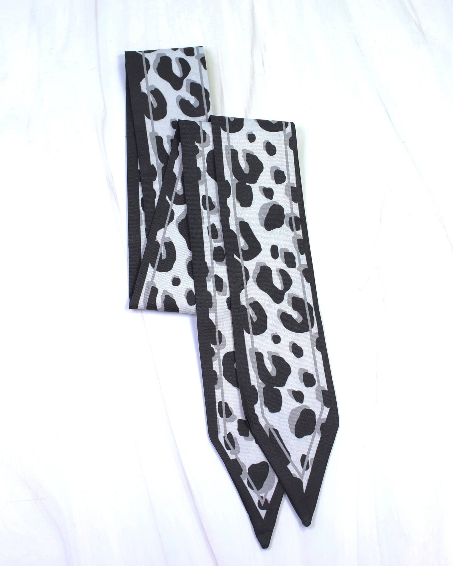 Kimber Spotted Scarf Black