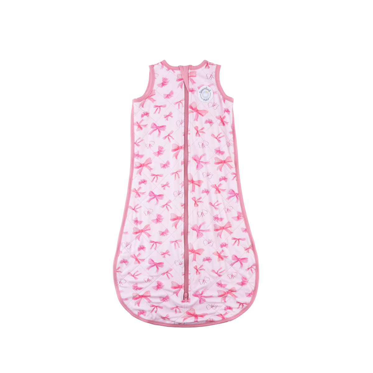 Bamboo Classic Sleep Sack (Non-weighted) - Pink Bows