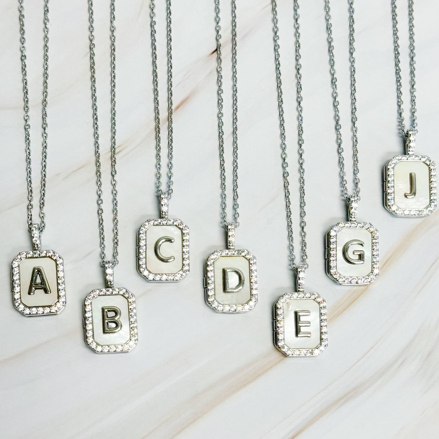 Initial Locket Necklace