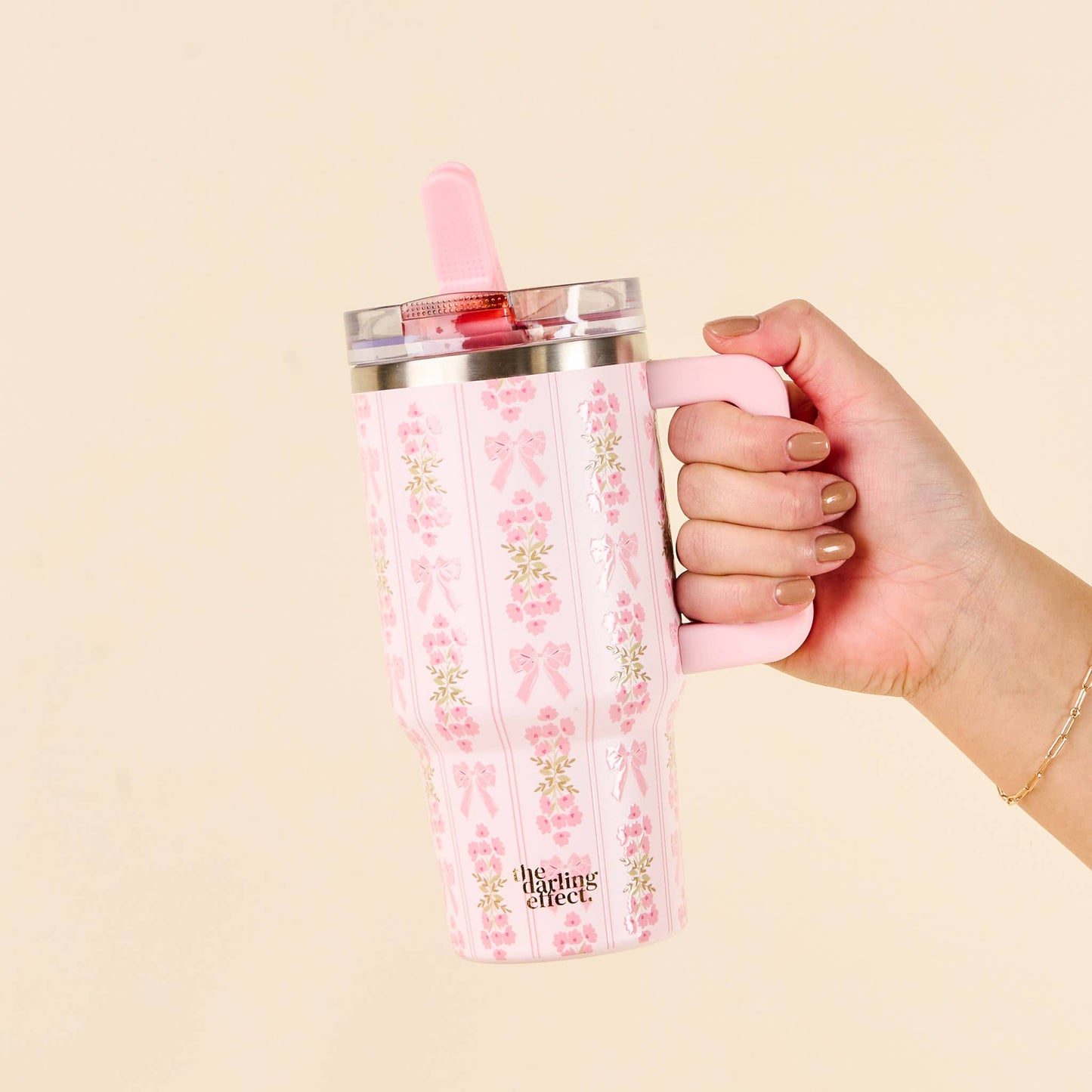 Oh So Fancy Pink Tumbler - 20 OZ