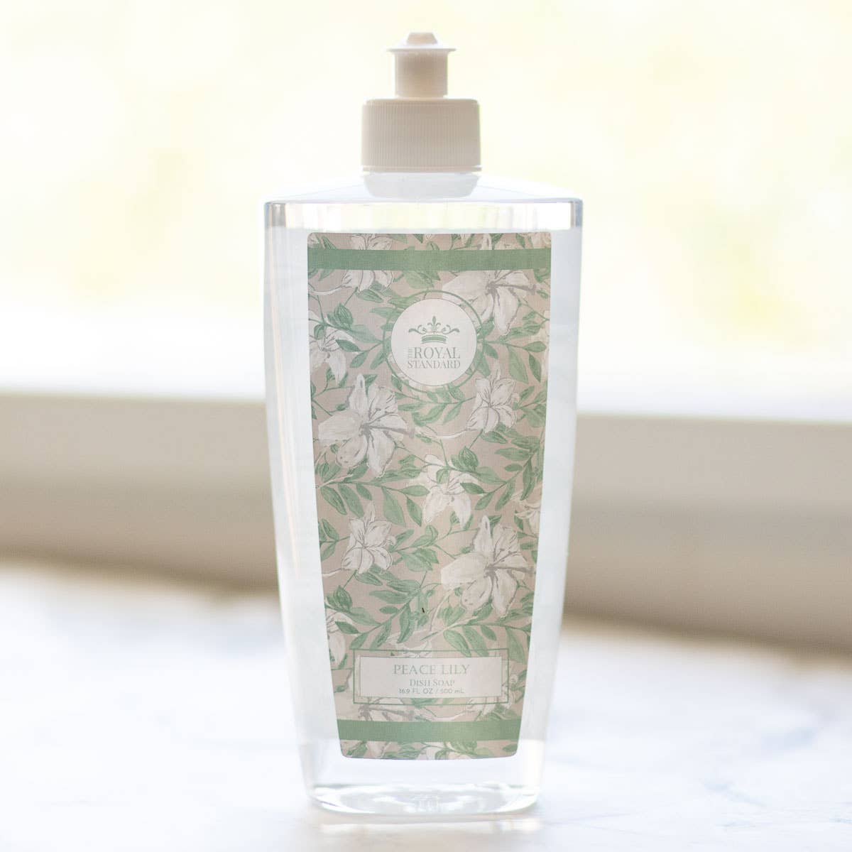 Peace Lily Dish Soap Lemon Scented 16.9 oz