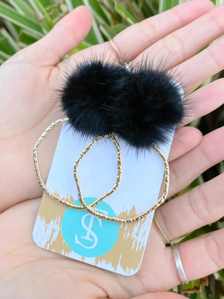 Gameday Puff Earrings
