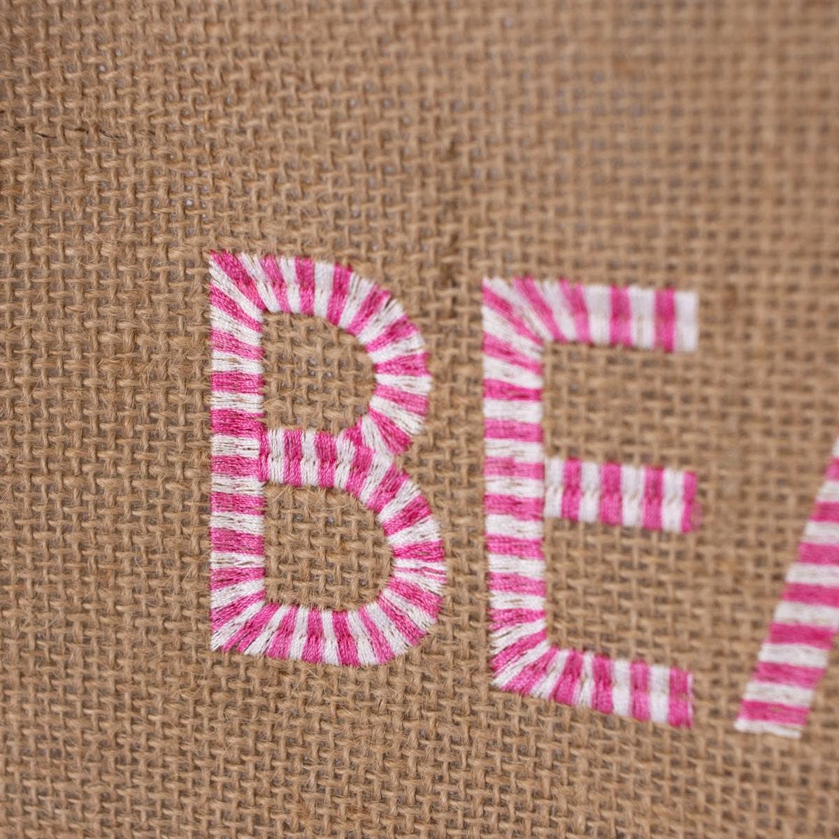 Beach Tote Natural/Pink