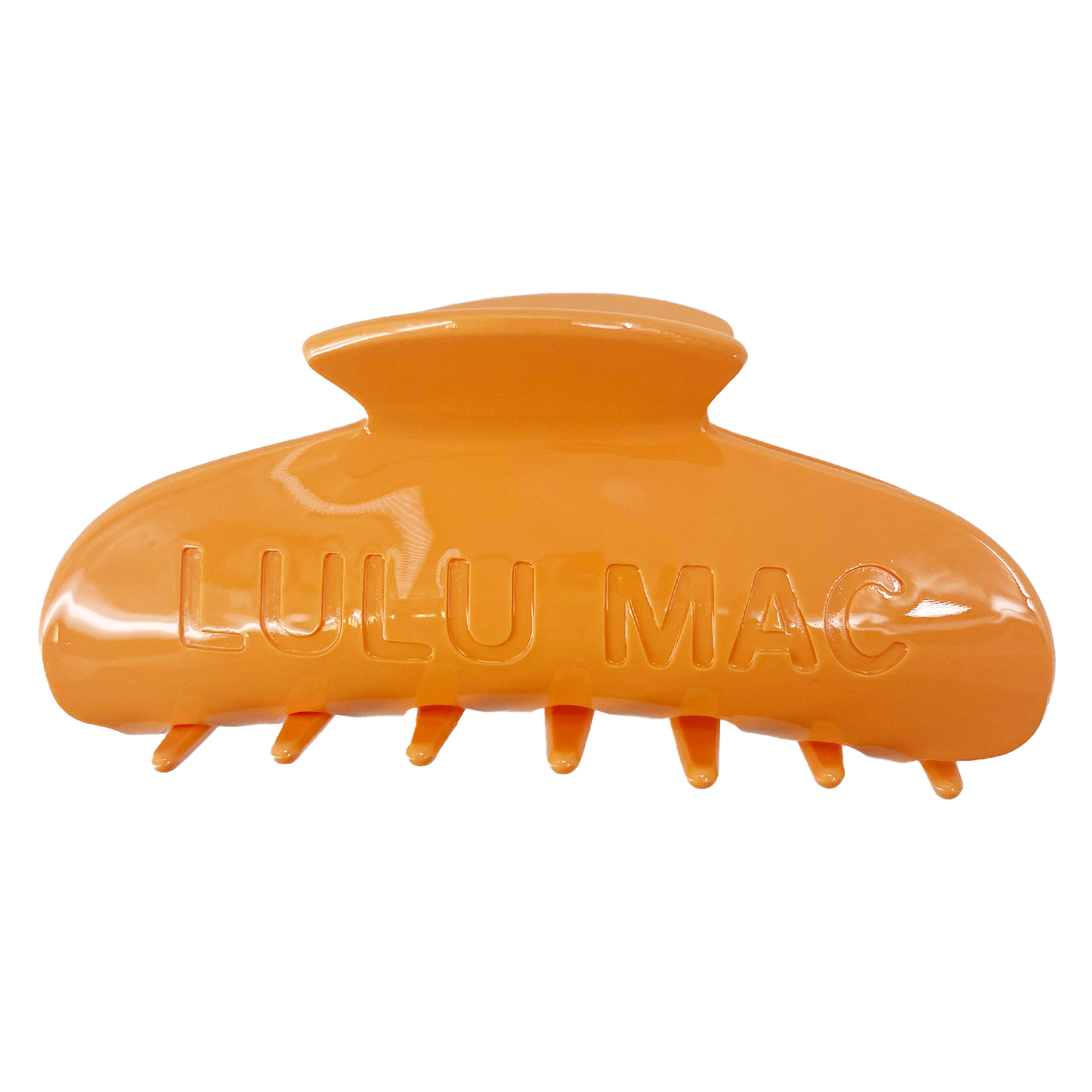 LULU MAC HAIR CLIPS -Coral