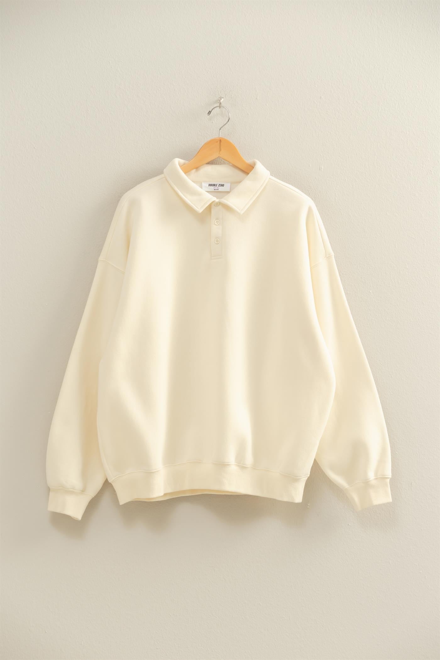 Carly Polo Pullover Top