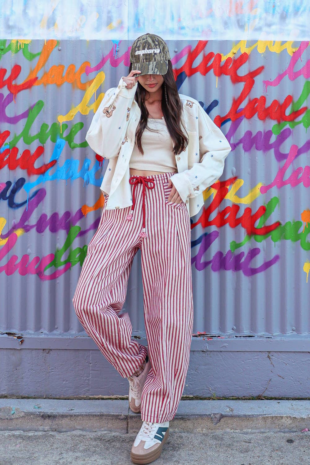 Show Stopping Barrel Pants