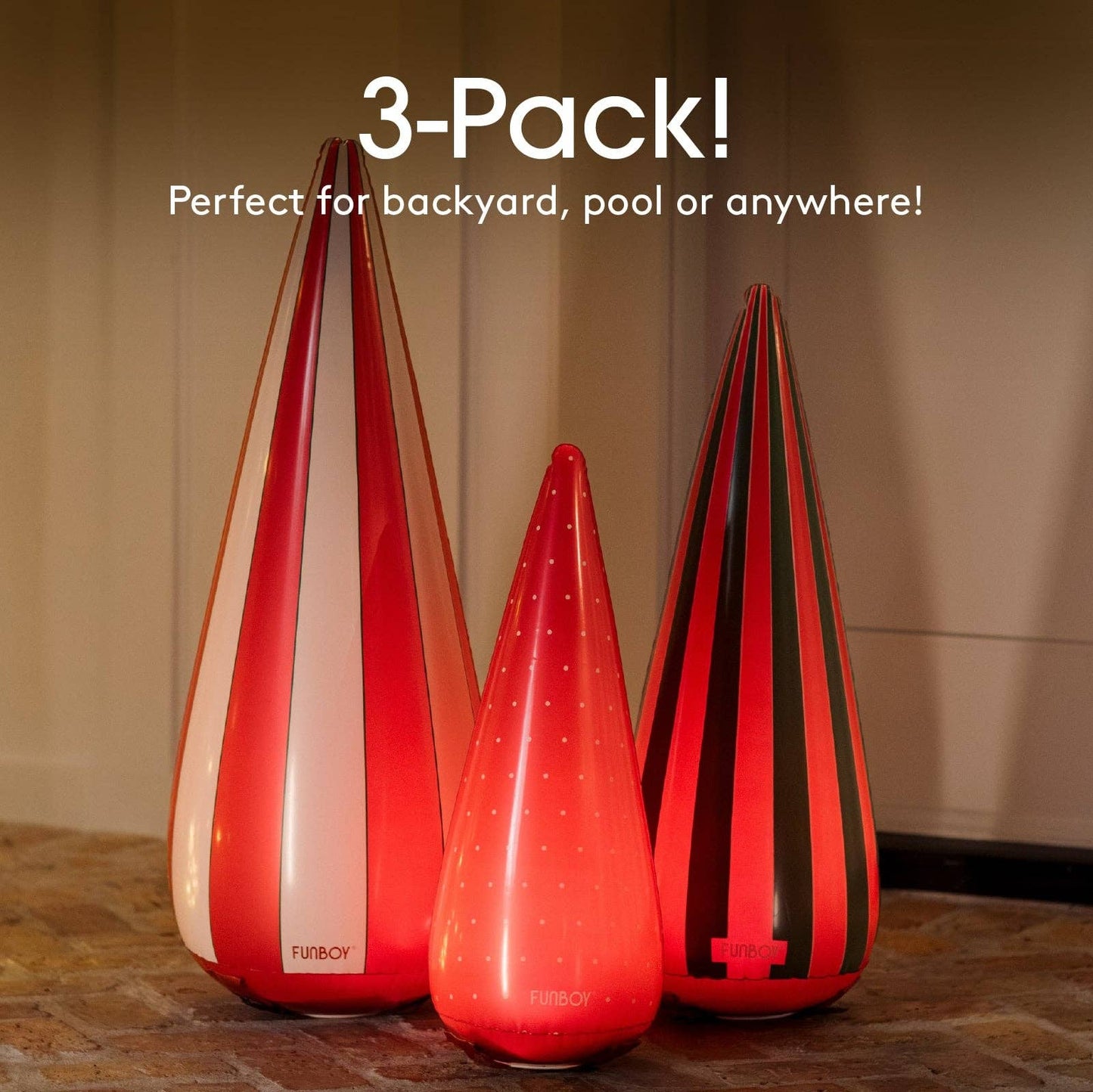 Inflatable Holiday Tree Cones