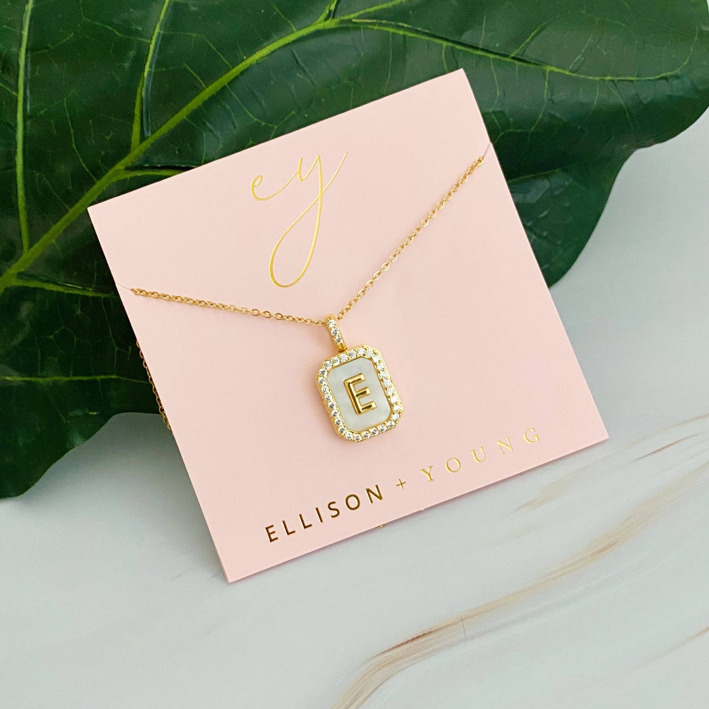 Initial Locket Necklace