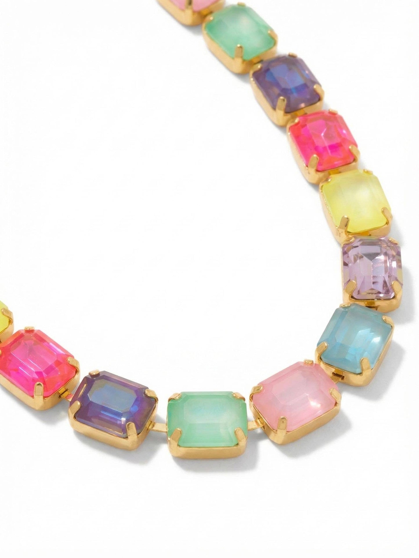 Octavia Repeating Tennis Necklace-Candy Carnival