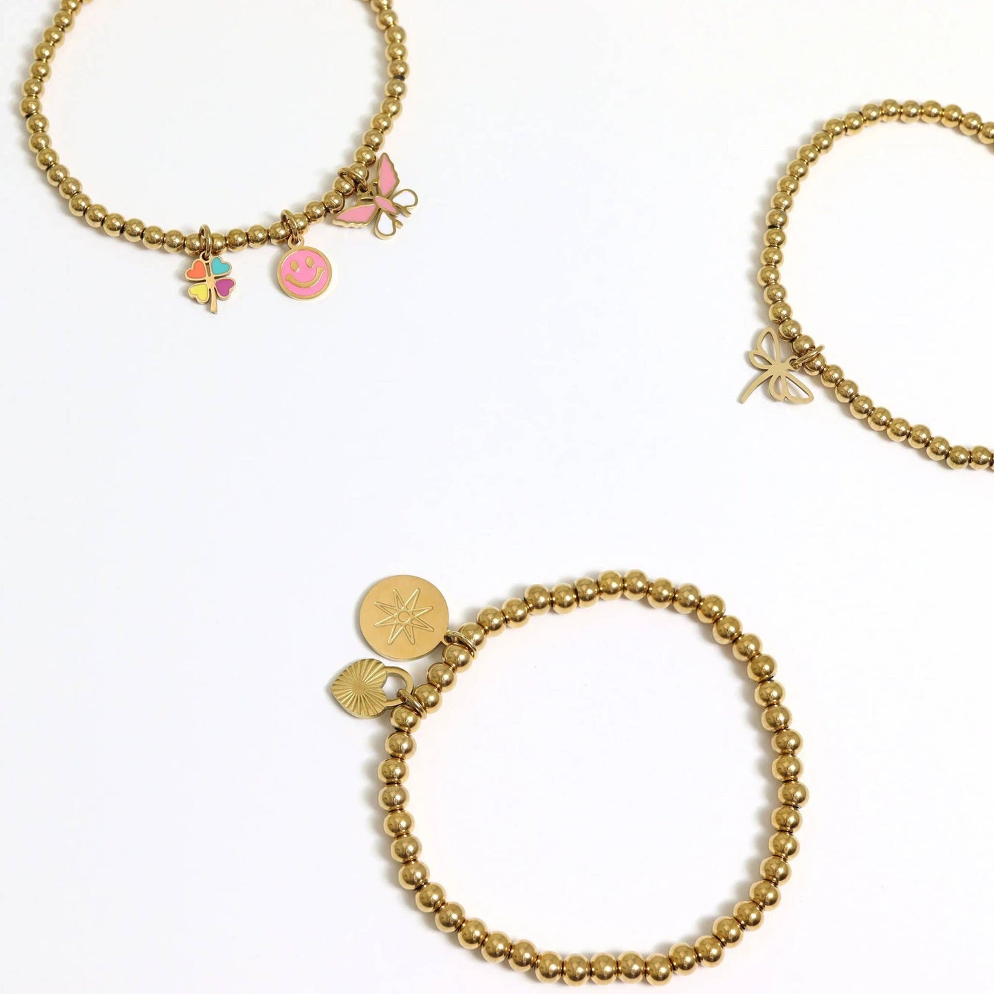 18kt Gold Filled Beaded Bracelet