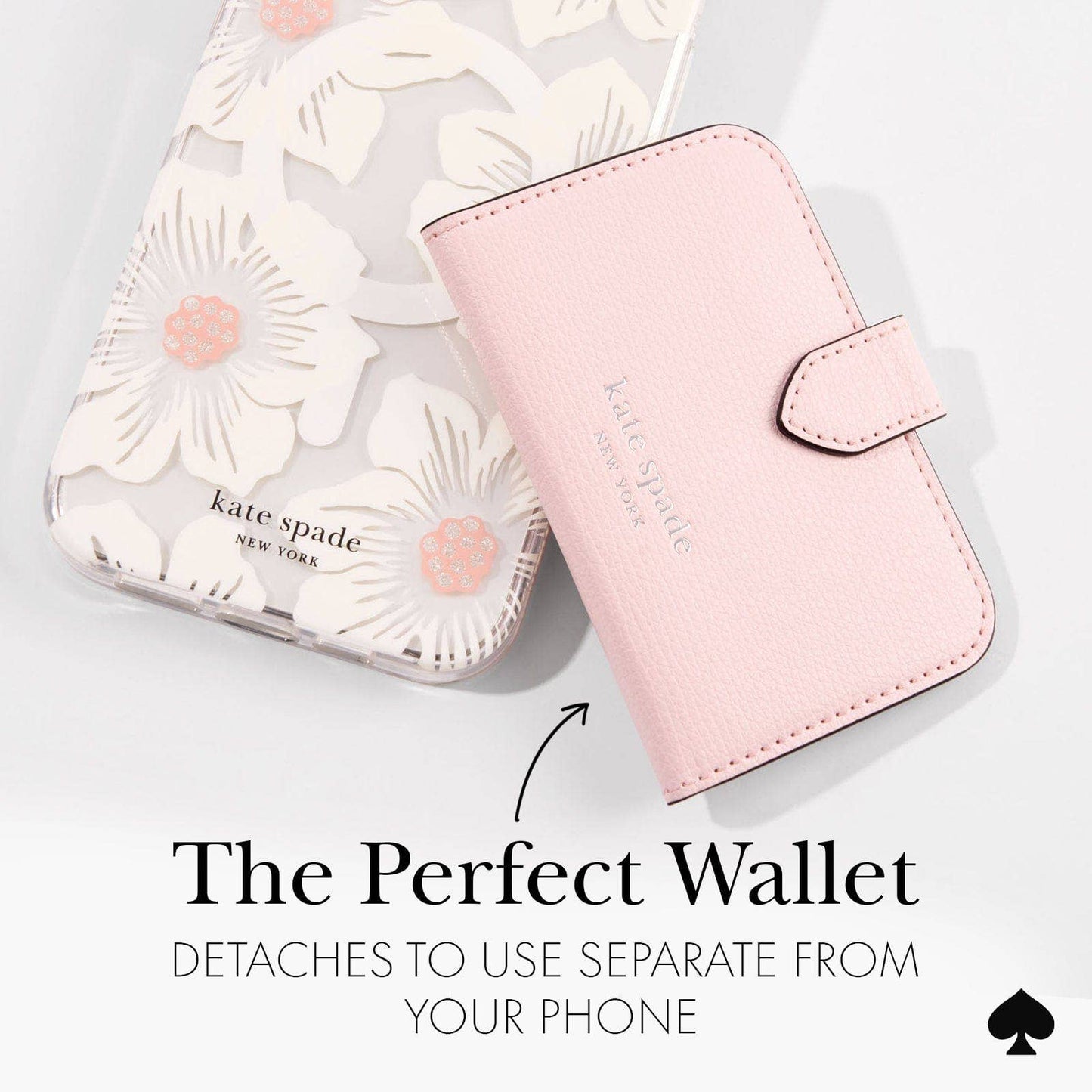 Kate spade new york Morgan Wallet MagSafe Chalk Pink