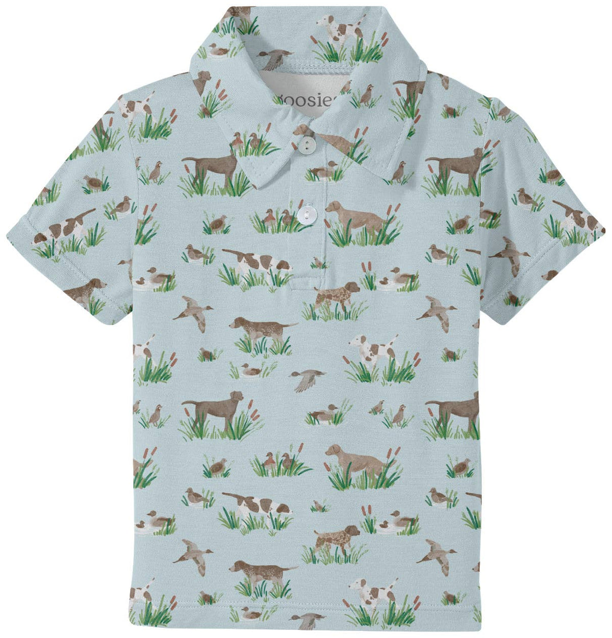 Delta Bird Hunting Dogs SS Polo Shirt