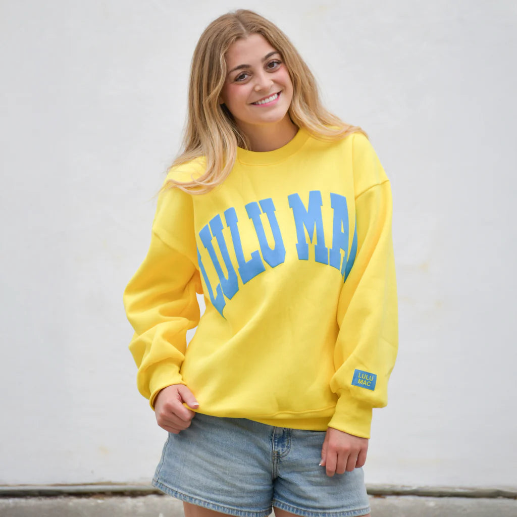 LM Yellow/Cyan Sweatshirt