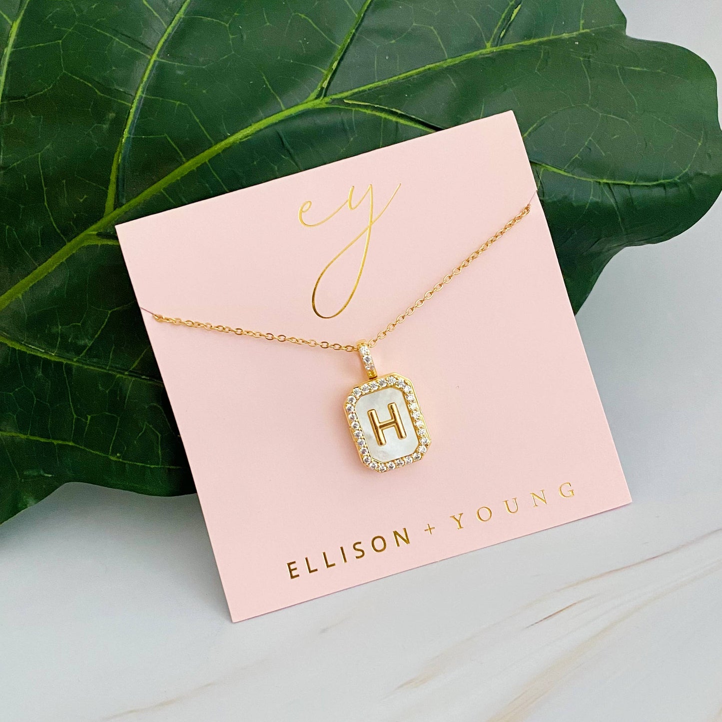 Initial Locket Necklace