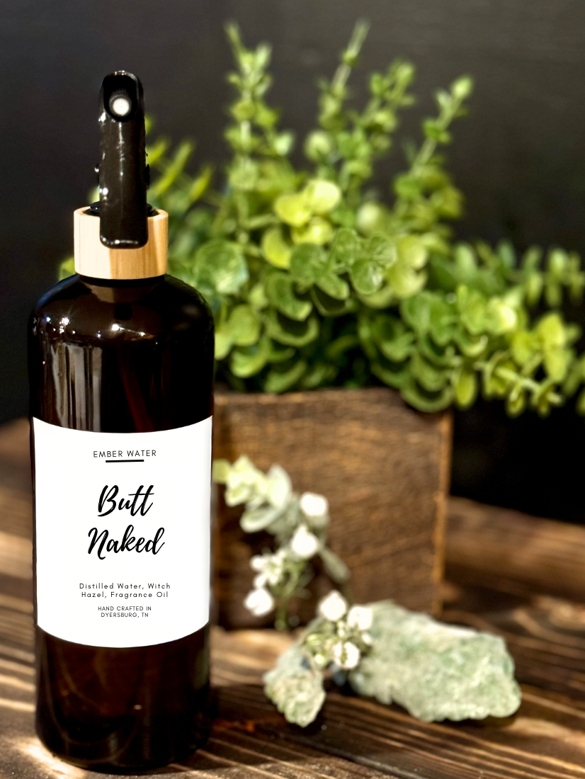 Butt Naked Room + Linen Spray