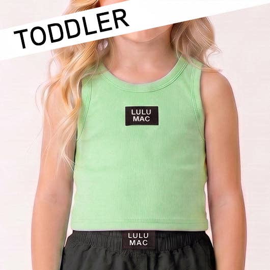 MINT TODDLER SOLID TANK