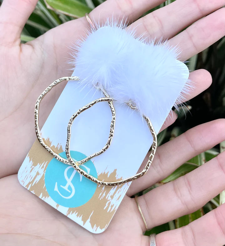 Gameday Puff Earrings