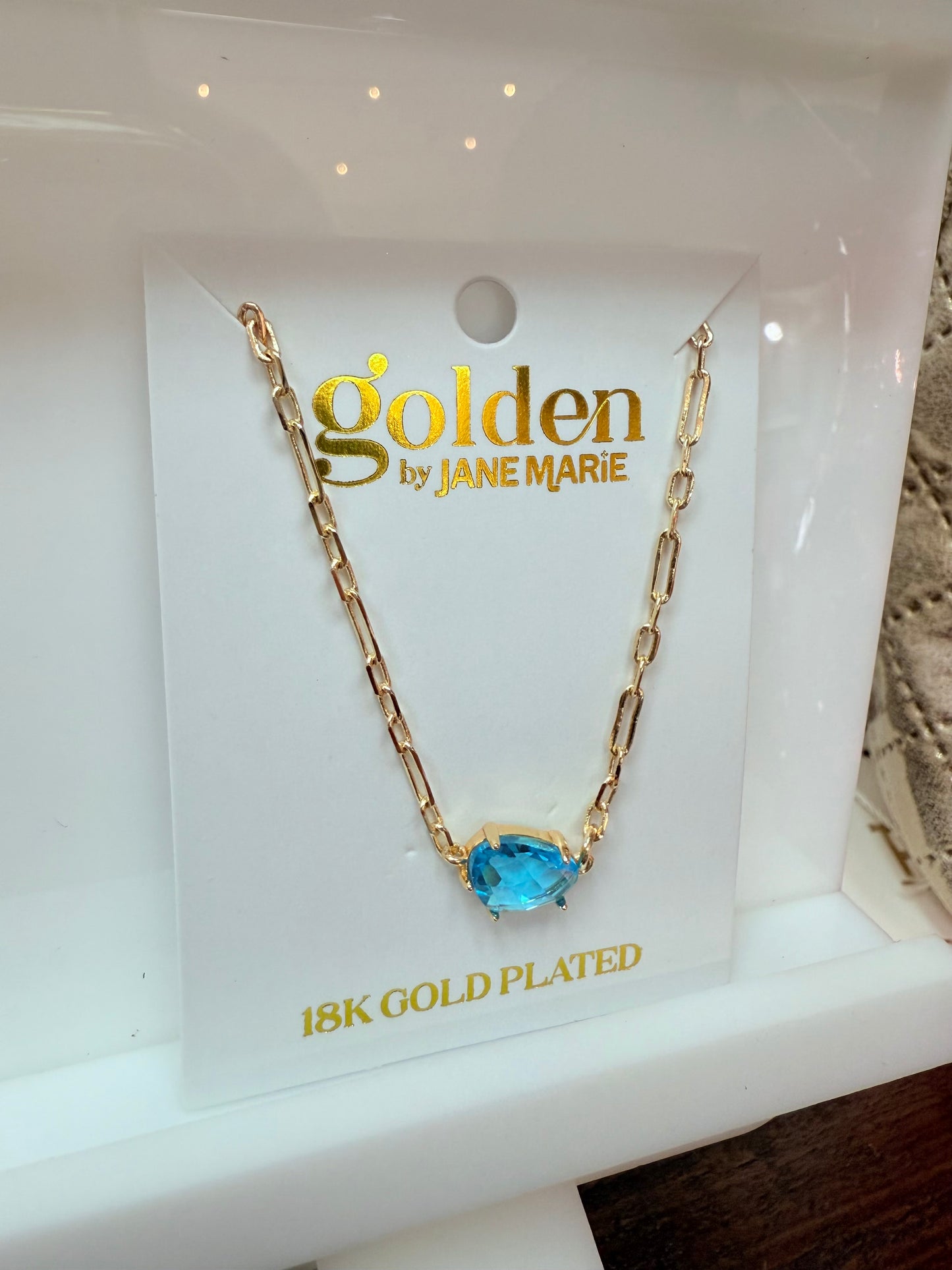 Jane Marie Birthstone Necklaces