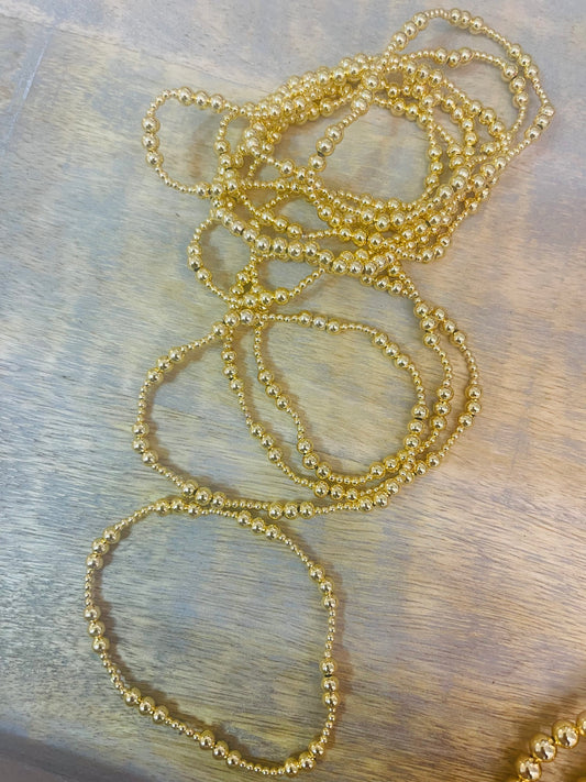 2mm/4mm Blissful 18kt Gold Filled Bracelet