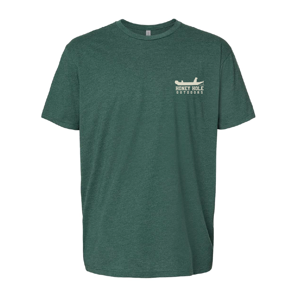 Short Sleeve - Boat Buddy - Heather Forrest Green