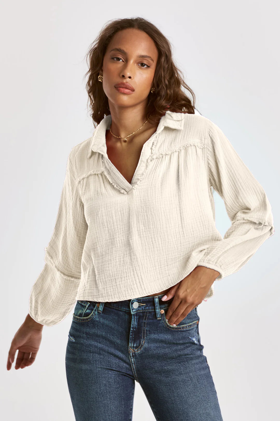 Dear John Radella Top - Natural