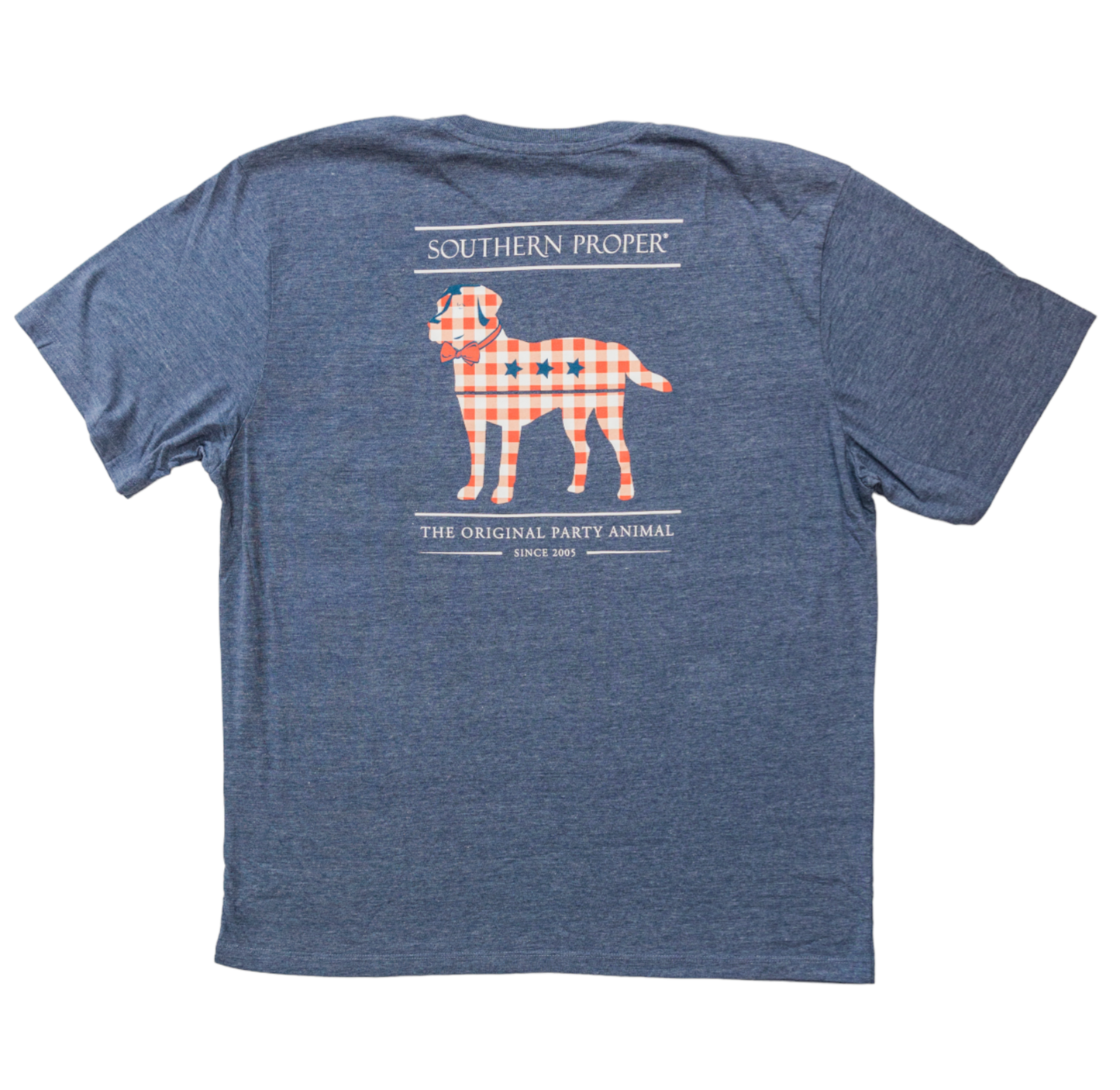 Gingham Party Animal SS Tee