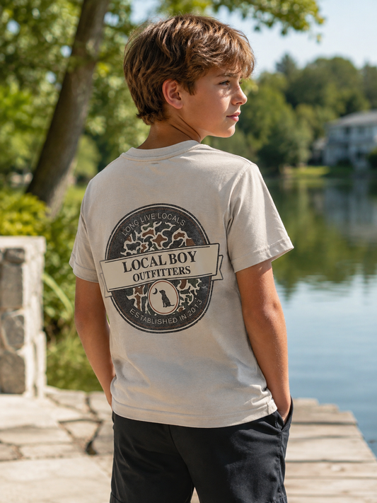 Vintage Sphere Heather Tee - YOUTH
