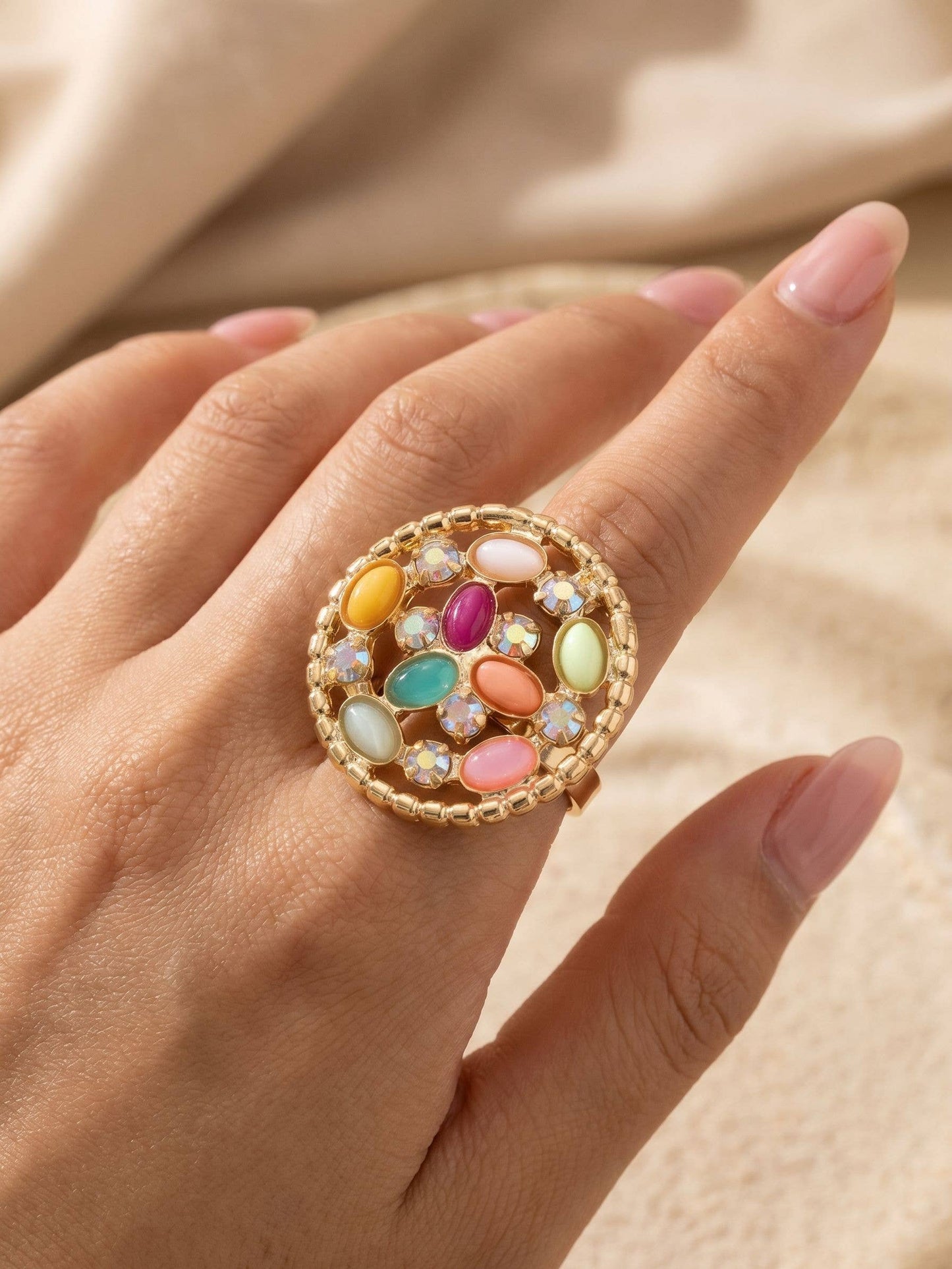 Studio Mosaic Statement Ring
