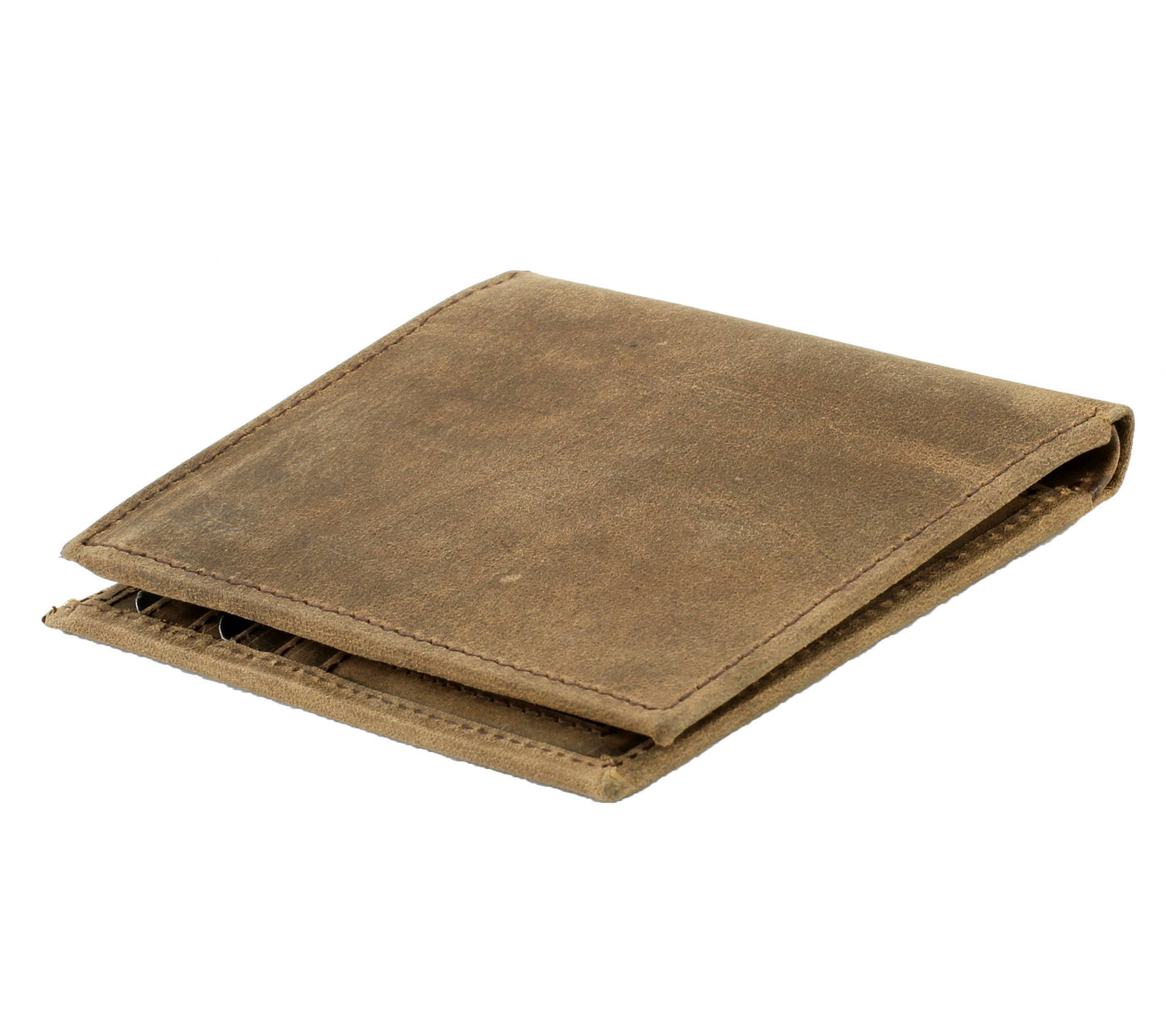 Leather Hipster Bi-fold Wallet
