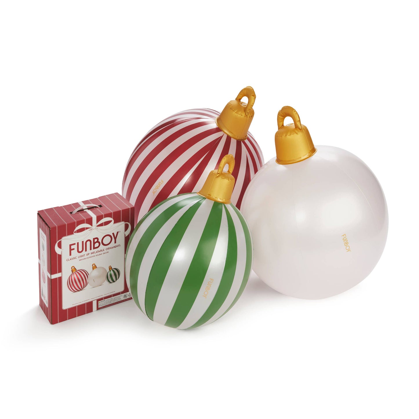Classic Light Up Inflatable Ornaments