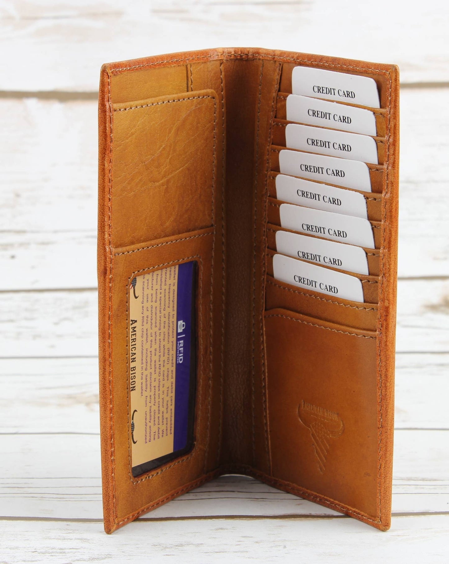 Tooled Leather Rodeo Wallet