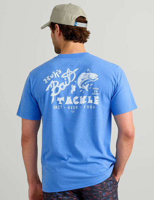 Huk Bait Tee - Regatta